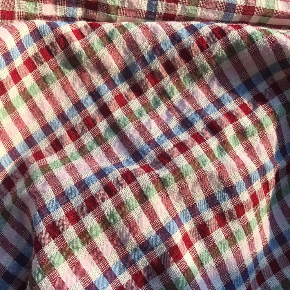 Madewell Sarong Midi Skirt in Rainbow Gingham Sz 6 - Picture 2 of 8